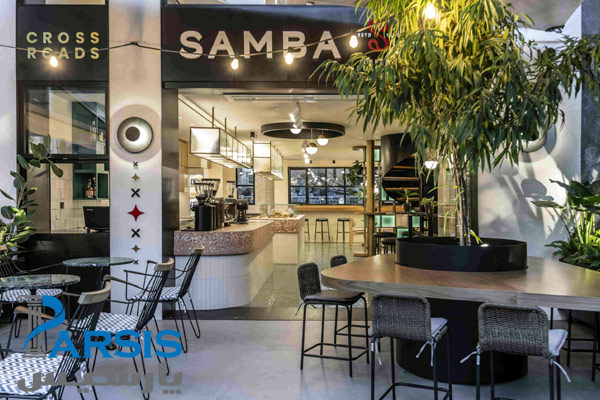 کافه سامبا روترز در آتن یونان 